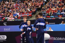 Bakıda keçirilən “TeamGym” üzrə Avropa çempionatının üçüncü gününə start verilib (FOTO)
