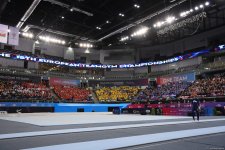 Bakıda keçirilən “TeamGym” üzrə Avropa çempionatının üçüncü gününə start verilib (FOTO)