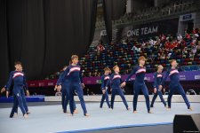 Bakıda keçirilən “TeamGym” üzrə Avropa çempionatının üçüncü gününə start verilib (FOTO)