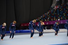 Bakıda keçirilən “TeamGym” üzrə Avropa çempionatının üçüncü gününə start verilib (FOTO)