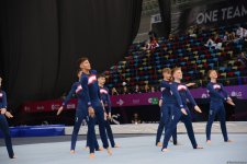 Bakıda keçirilən “TeamGym” üzrə Avropa çempionatının üçüncü gününə start verilib (FOTO)