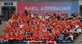 Bakıda keçirilən “TeamGym” üzrə Avropa çempionatının üçüncü gününə start verilib (FOTO)