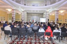 Xaçmazda 18 Oktyabr - Müstəqilliyin Bərpası Gününə həsr olunmuş tədbir keçirilib (FOTO)