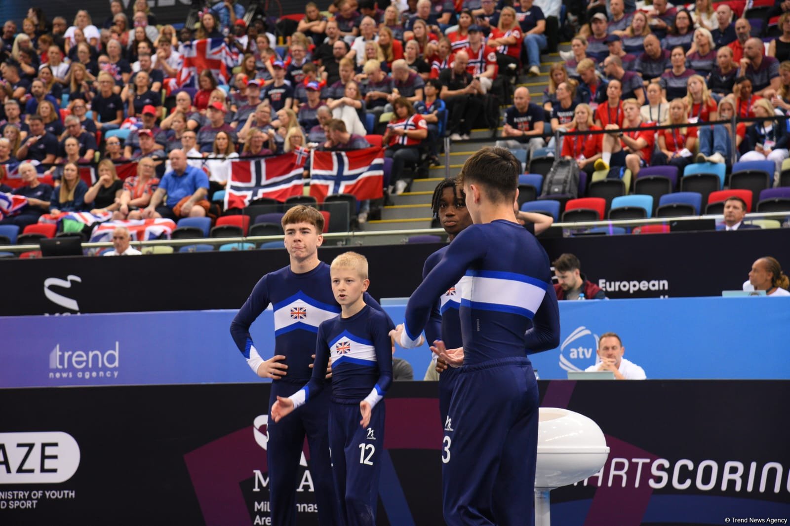Bakıda keçirilən “TeamGym” üzrə Avropa çempionatının üçüncü gününə start verilib (FOTO)