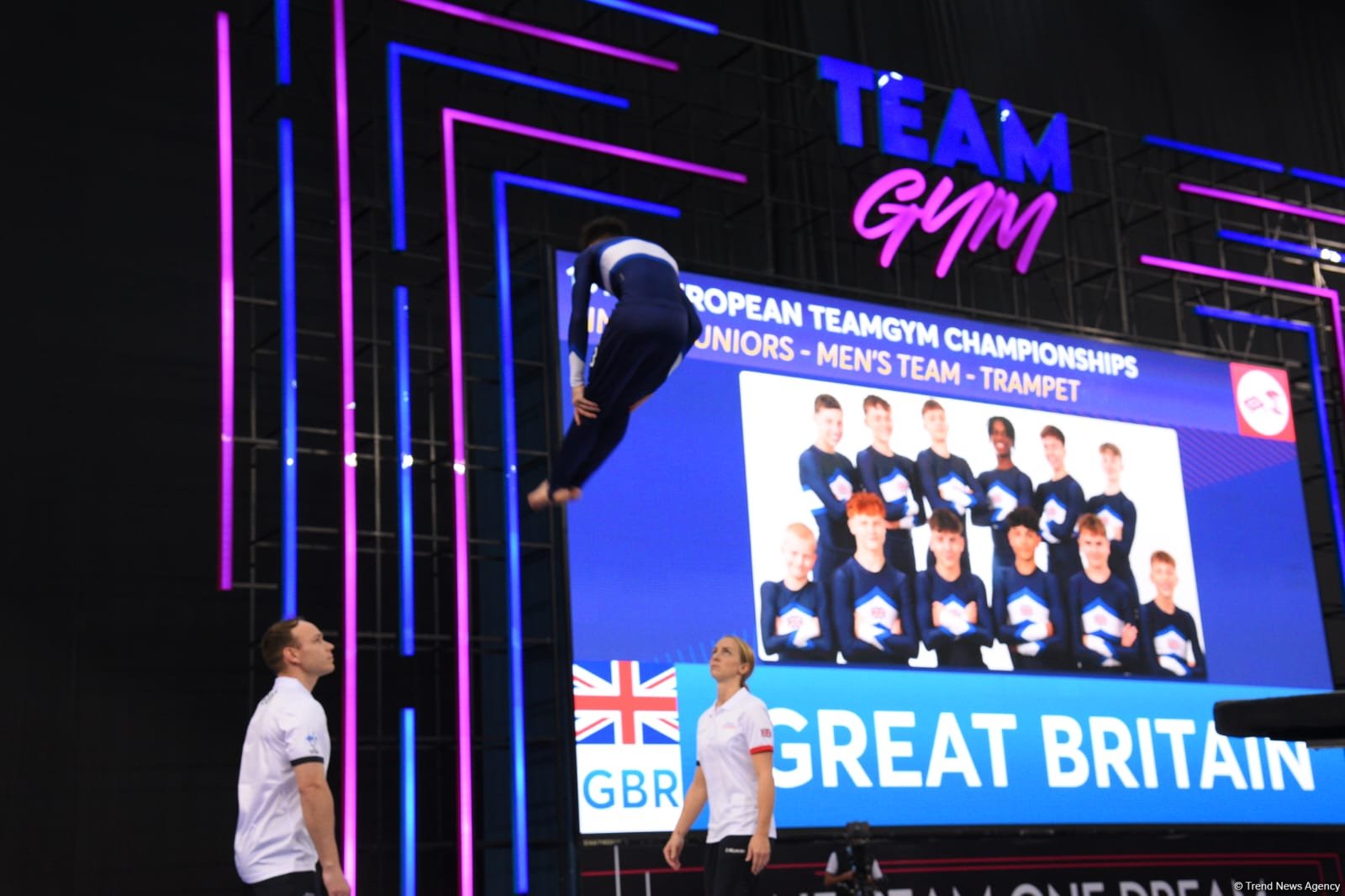 Bakıda keçirilən “TeamGym” üzrə Avropa çempionatının üçüncü gününə start verilib (FOTO)