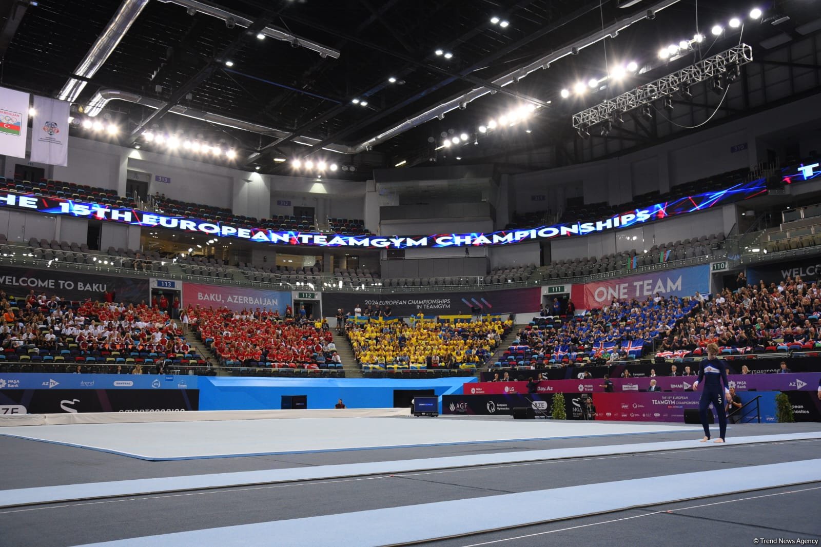 Bakıda keçirilən “TeamGym” üzrə Avropa çempionatının üçüncü gününə start verilib (FOTO)