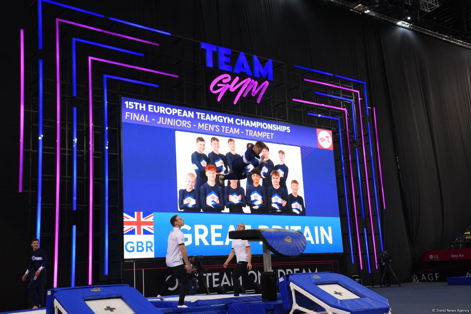 Bakıda keçirilən “TeamGym” üzrə Avropa çempionatının üçüncü gününə start verilib (FOTO)