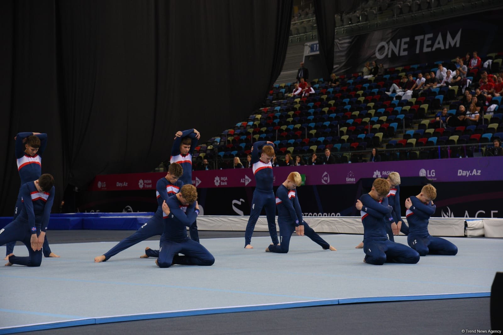 Bakıda keçirilən “TeamGym” üzrə Avropa çempionatının üçüncü gününə start verilib (FOTO)
