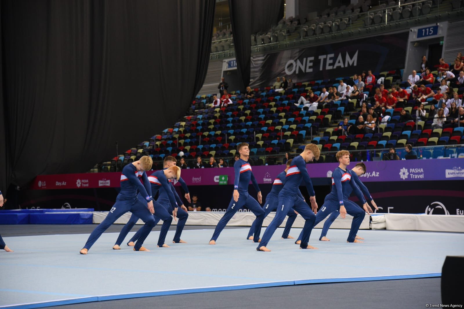 Bakıda keçirilən “TeamGym” üzrə Avropa çempionatının üçüncü gününə start verilib (FOTO)