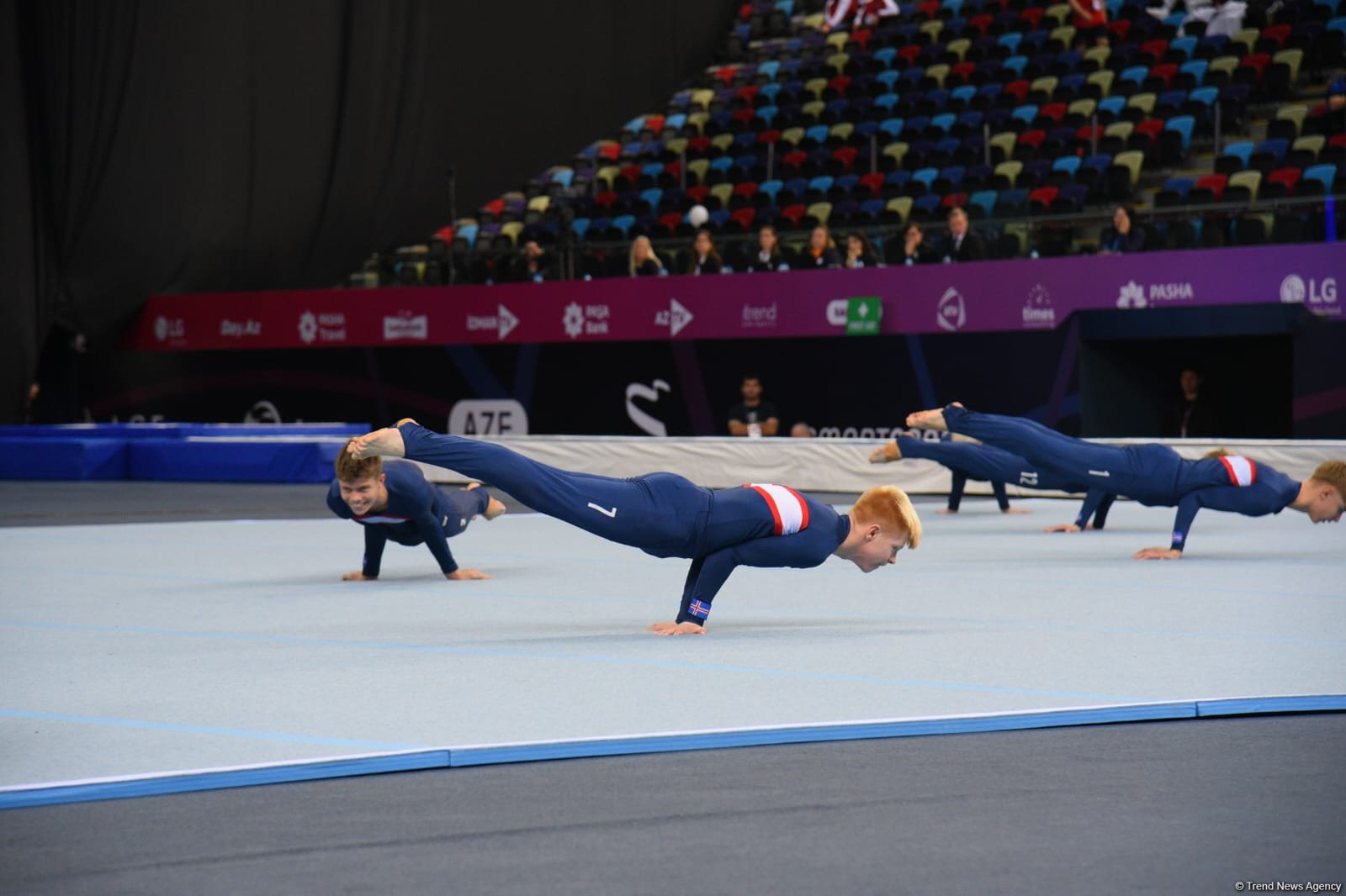 Bakıda keçirilən “TeamGym” üzrə Avropa çempionatının üçüncü gününə start verilib (FOTO)