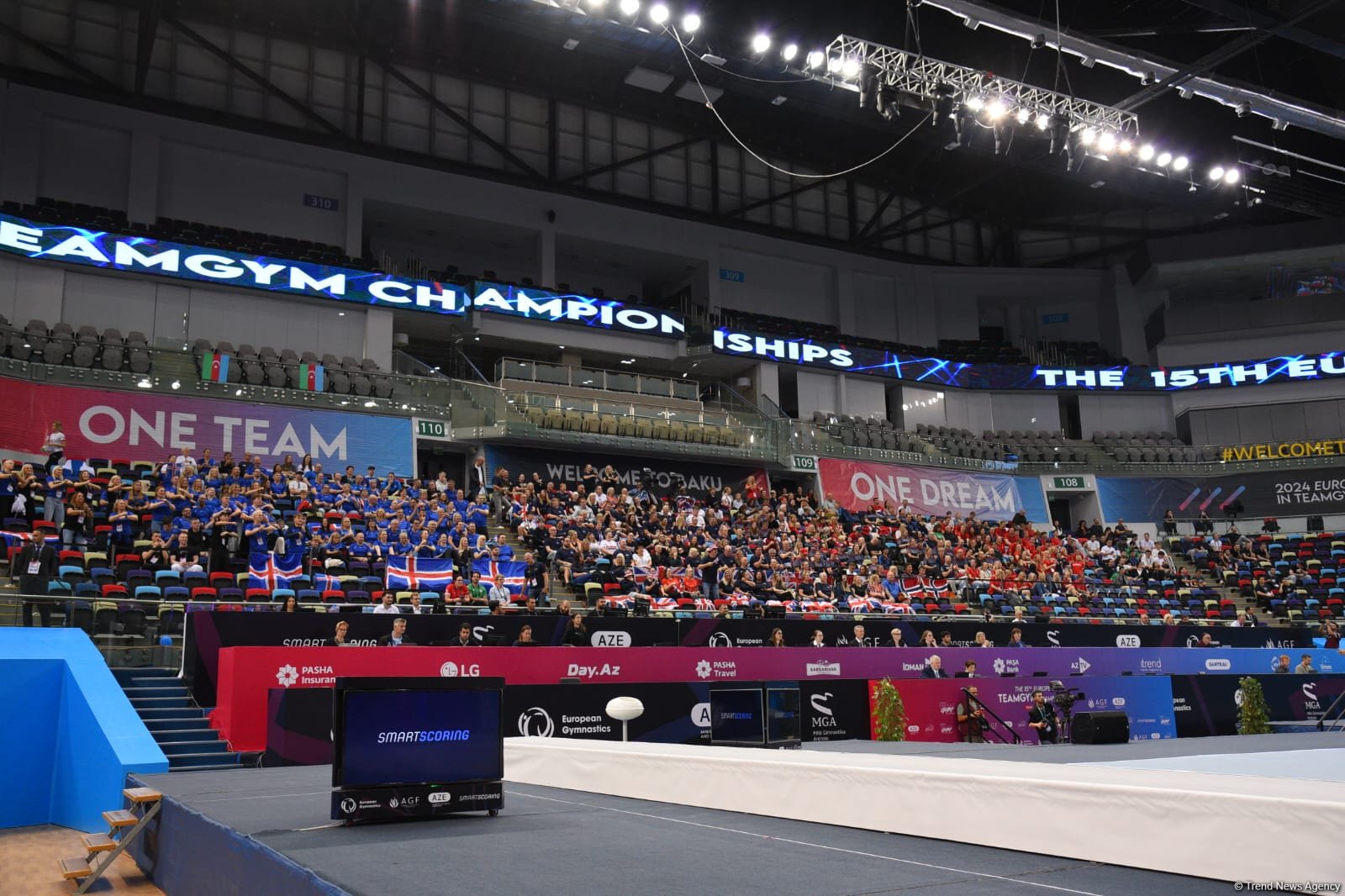 Bakıda keçirilən “TeamGym” üzrə Avropa çempionatının üçüncü gününə start verilib (FOTO)