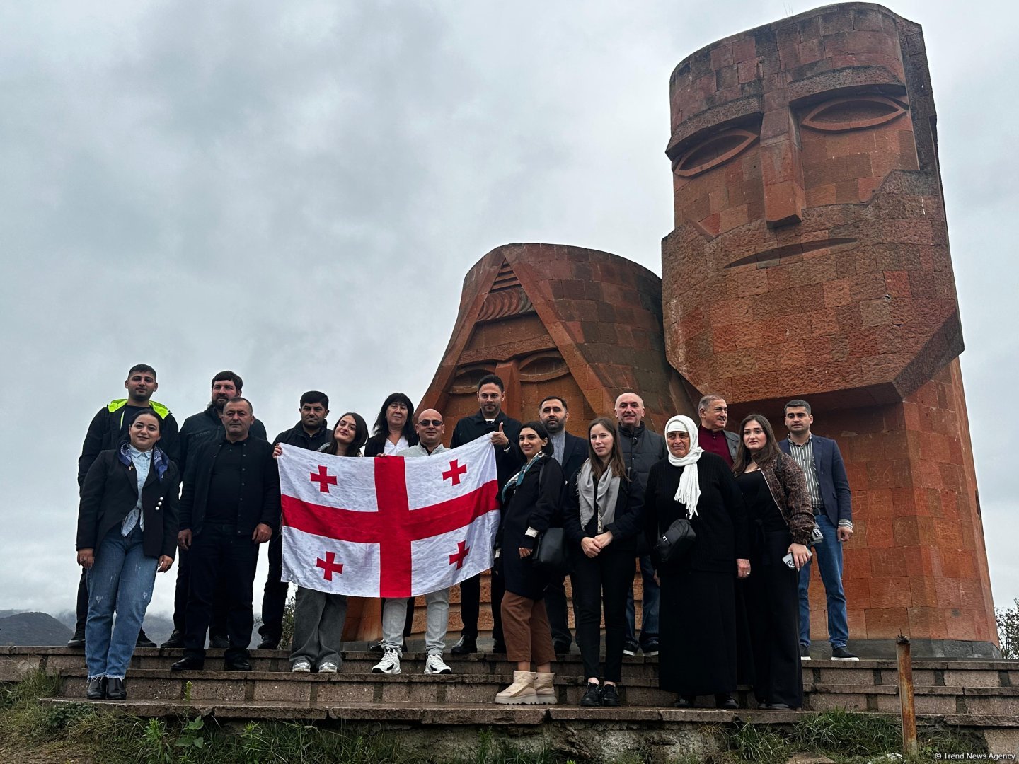 Gürcüstandan gələn azərbaycanlıların işğaldan azad olunan ərazilərə səfəri başa çatıb (FOTO) (ƏLAVƏ EDİLİB)