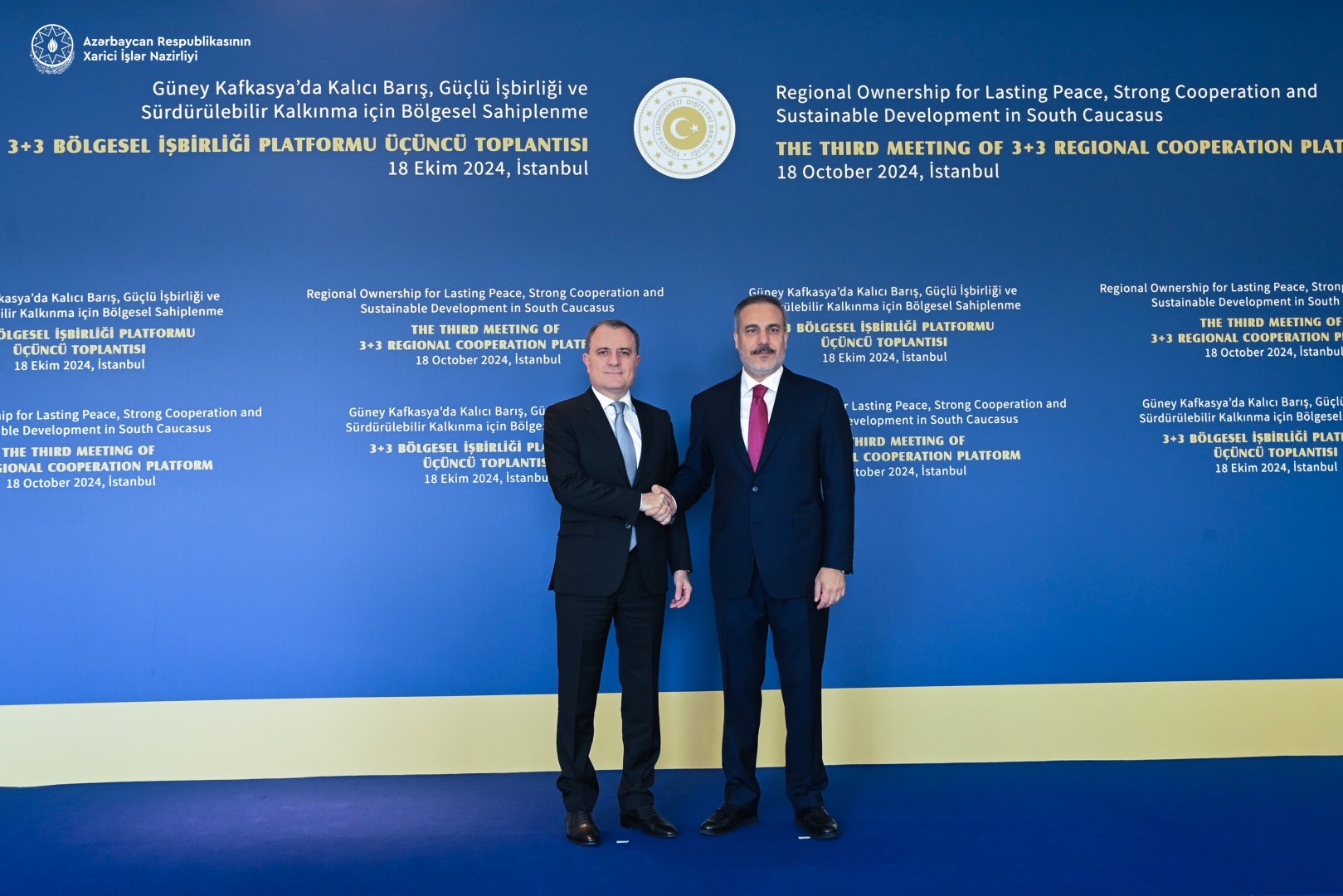 Türkiyədə "3+3" regional platforması üzrə XİN rəhbərlərinin iclası keçirilib (FOTO) (ƏLAVƏ OLUNUB)