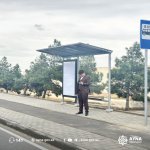 Bakıda yeni növ dayanacaq pavilyonları quraşdırılır (FOTO)