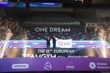 Bakıda “TeamGym” üzrə Avropa çempionatının bağlanış mərasimi keçirilib (FOTO)
