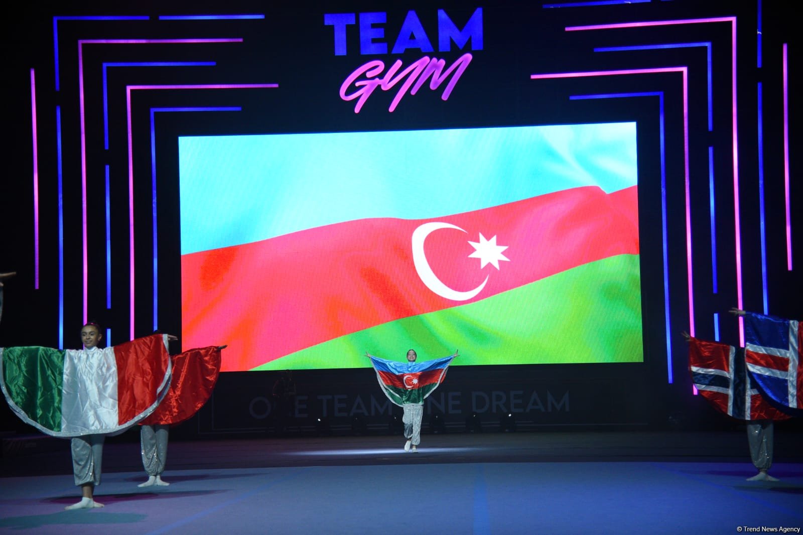 Bakıda “TeamGym” üzrə Avropa çempionatının bağlanış mərasimi keçirilib (FOTO)
