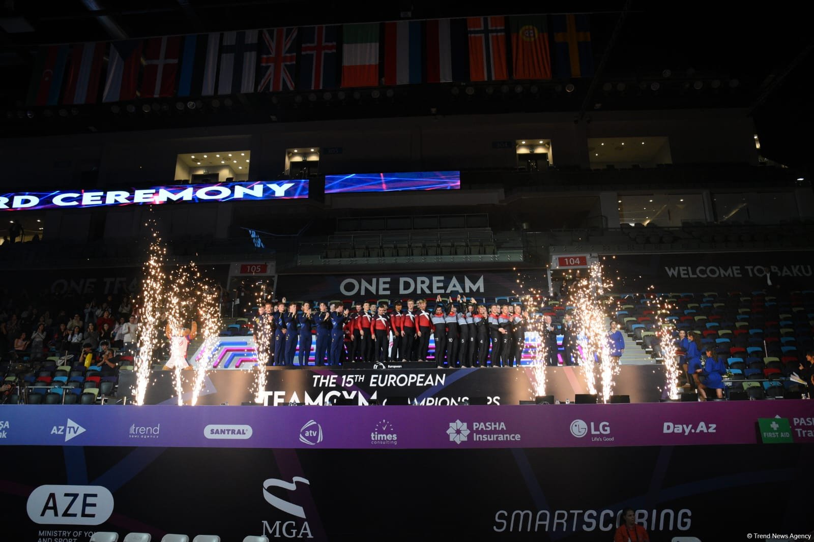 Bakıda “TeamGym” üzrə 15-ci Avropa çempionatı başa çatıb (FOTO)
