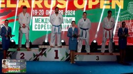 Karateçimiz "Belarus Open-2024"də fəxri kürsünün ən yüksək pilləsində (FOTO)
