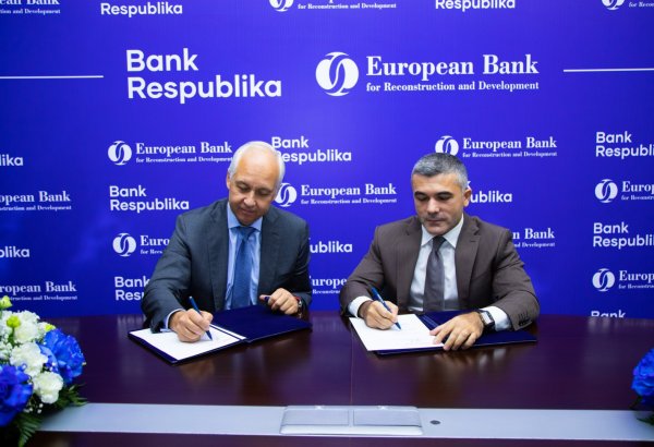 EBRD “Bank Respublika”ya böyük məbləğdə “yaşıl kredit” ayırıb (FOTO)