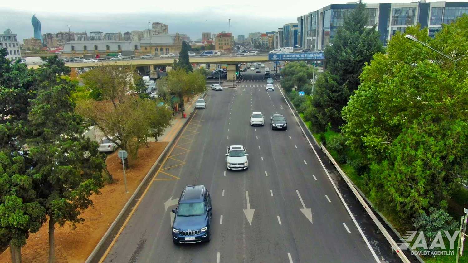 Əhməd Rəcəbli küçəsində təmir işləri aparılıb (FOTO/VİDEO)