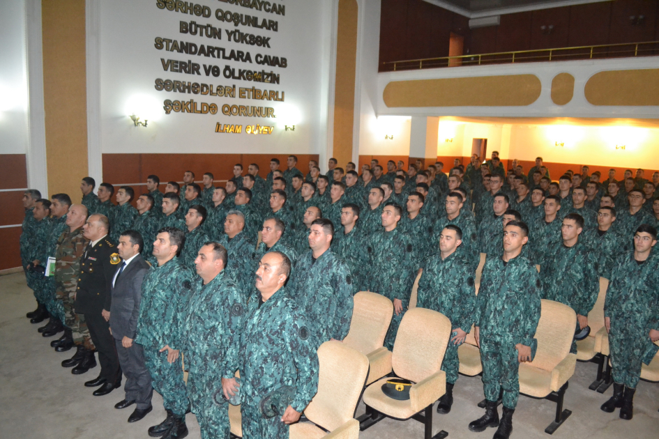 Hərbi Prokurorluq Dövlət Sərhəd Xidməti ilə birlikdə Lənkəranda tədbir keçirib (FOTO)