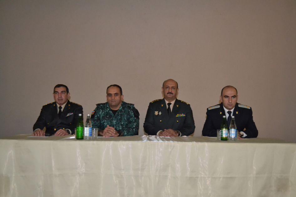 Hərbi Prokurorluq Dövlət Sərhəd Xidməti ilə birlikdə Lənkəranda tədbir keçirib (FOTO)