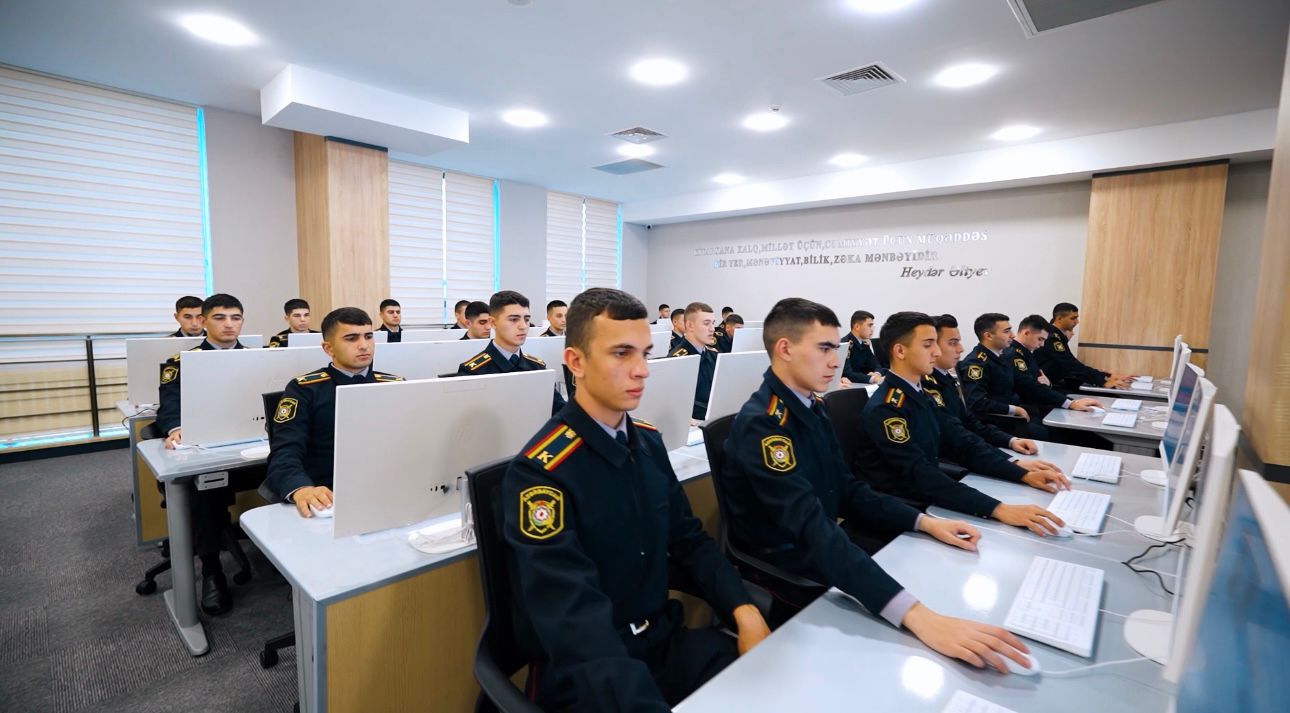 Polis Akademiyasında yeni tədris korpusu və yataqxana kompleksi istifadəyə verilib (FOTO/VİDEO)