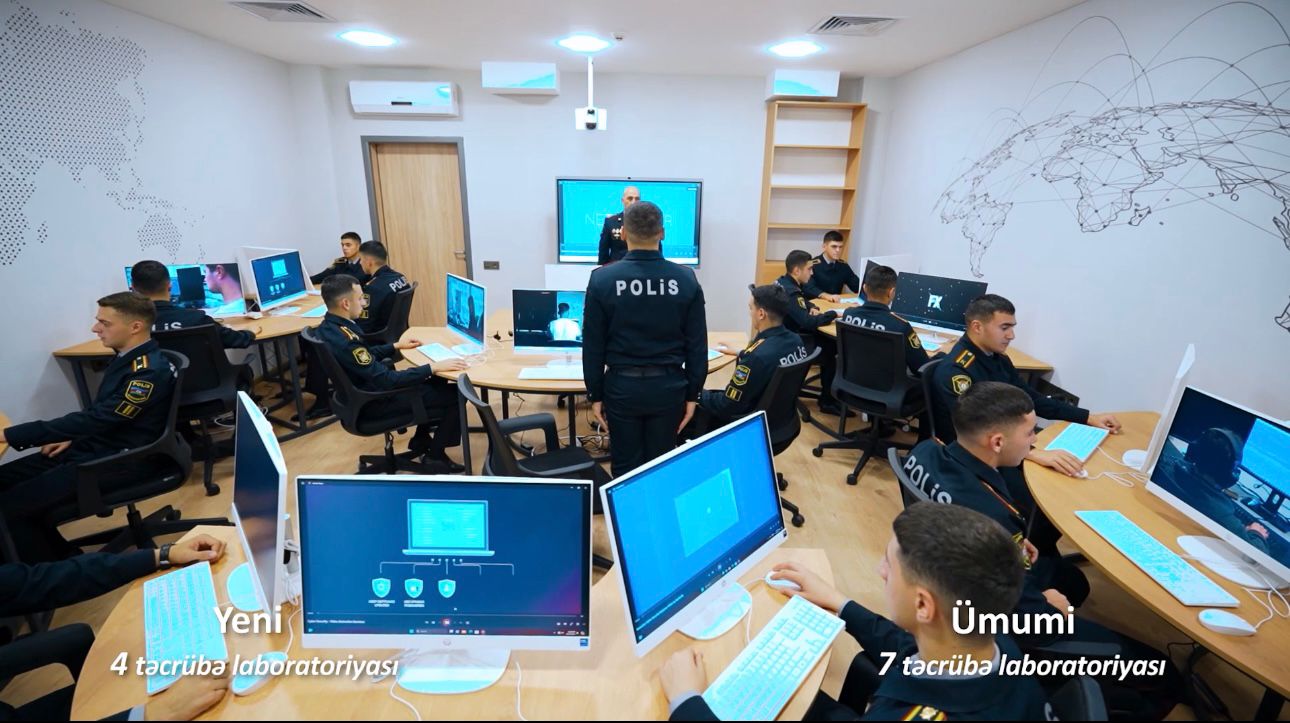 Polis Akademiyasında yeni tədris korpusu və yataqxana kompleksi istifadəyə verilib (FOTO/VİDEO)