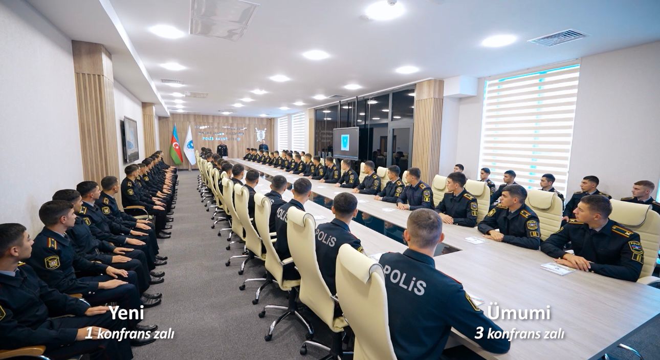 Polis Akademiyasında yeni tədris korpusu və yataqxana kompleksi istifadəyə verilib (FOTO/VİDEO)