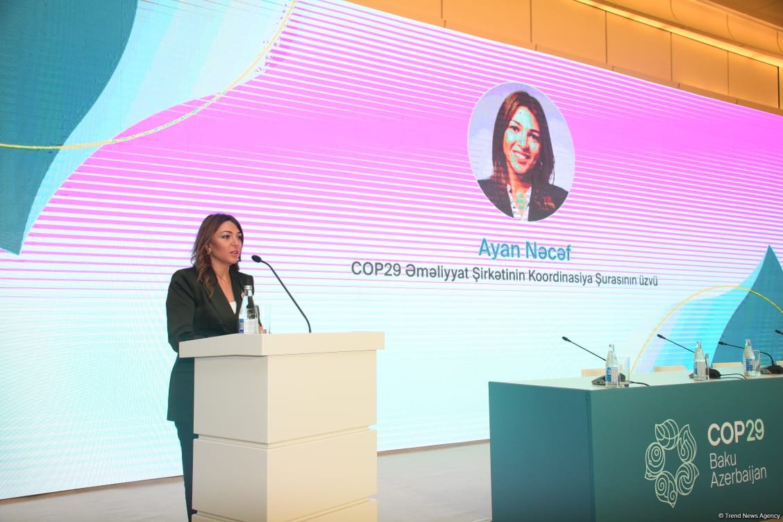 COP29-un gündəlik tematik proqramı açıqlandı