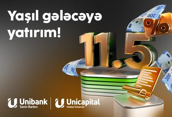 Unibank Azərbaycan maliyyə bazarı üçün bir ilkə imza atıb
