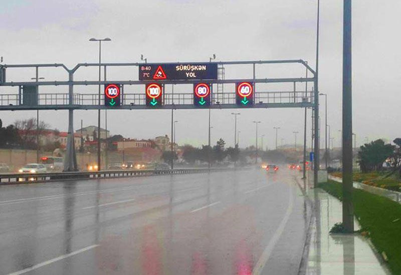 Zığ dairəsi-Hava Limanı yolunda sürət həddi endirilib