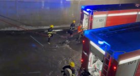 Bakı və Abşeronda subasmaya məruz qalan yerlər təmizlənib (FOTO/VİDEO)