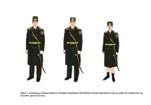 Dövlət Agentliyinin hərbi qulluqçularının hərbi geyim forması və fərqləndirmə nişanlarının təsvirləri təsdiqləndi (FOTO)