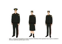 Dövlət Agentliyinin hərbi qulluqçularının hərbi geyim forması və fərqləndirmə nişanlarının təsvirləri təsdiqləndi (FOTO)