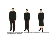 Dövlət Agentliyinin hərbi qulluqçularının hərbi geyim forması və fərqləndirmə nişanlarının təsvirləri təsdiqləndi (FOTO)