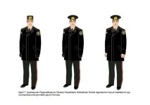 Dövlət Agentliyinin hərbi qulluqçularının hərbi geyim forması və fərqləndirmə nişanlarının təsvirləri təsdiqləndi (FOTO)