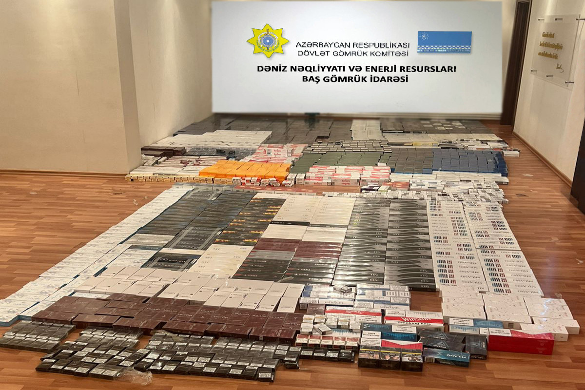Aksiz markasız 400 mindən çox siqaret aşkarlanıb