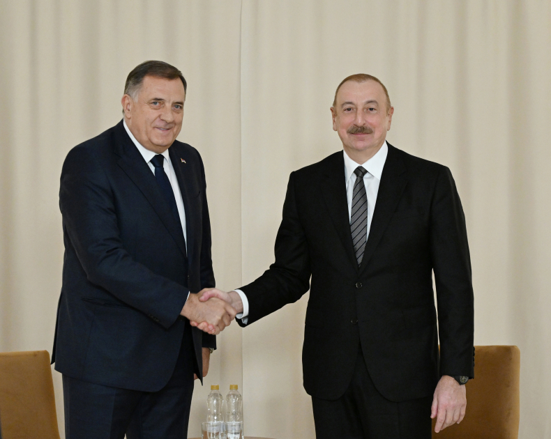 Prezident İlham Əliyevin Kazanda Milorad Dodik ilə görüşü olub (FOTO/VİDEO) (YENİLƏNİB)