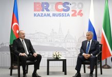 Prezident İlham Əliyevin Kazanda Rusiya Federasiyasının Tatarıstan Respublikasının Rəisi ilə görüşü olub (FOTO/VİDEO) (YENİLƏNİB-2)