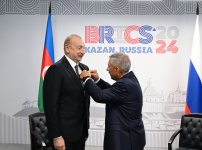 Prezident İlham Əliyevin Kazanda Rusiya Federasiyasının Tatarıstan Respublikasının Rəisi ilə görüşü olub (FOTO/VİDEO) (YENİLƏNİB-2)