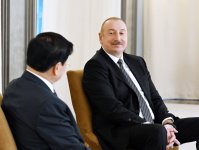 Prezident İlham Əliyev Kazanda Laosun Prezidenti ilə görüşüb (FOTO/VİDEO) (YENİLƏNİB)