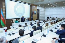 UNEC-də Səadət Qəndilova və Arif Şəkərəliyevin yubiley tədbiri keçirilib (FOTO)