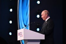 Prezident İlham Əliyev Kazanda XVI BRICS Sammitinin keçirilməsi münasibətilə verilən rəsmi ziyafətdə iştirak edib (FOTO/VİDEO)