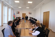 Gəncə şəhər prokuroru kollektivə təqdim olunub (FOTO)