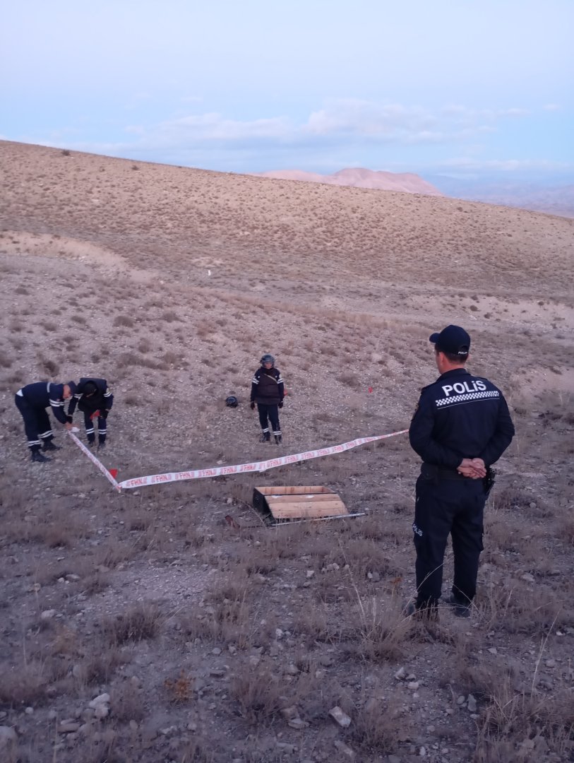 Naxçıvanda partlamamış sursatlar aşkarlandı (FOTO/VİDEO)
