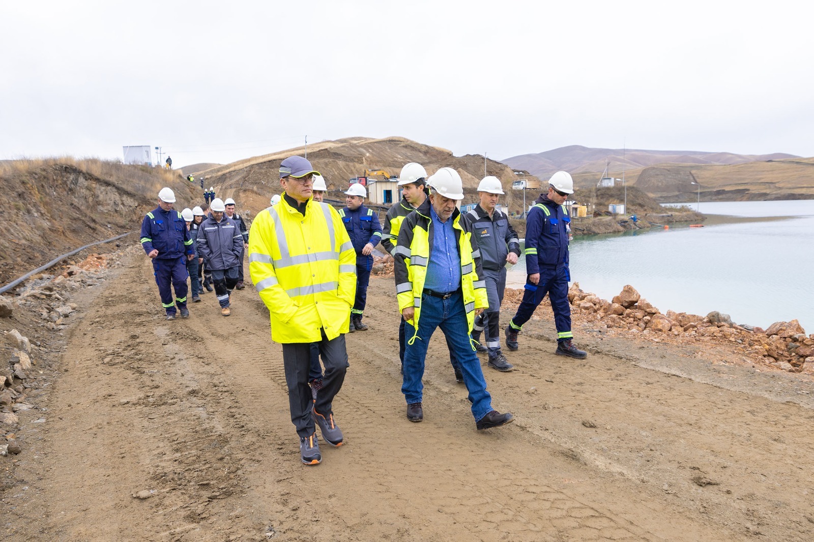 “AzerGold” QSC-nin nümayəndə heyəti “Gədəbəy” saziş sahəsinə növbəti dəfə səfər edib (FOTO)