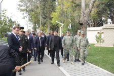 Xaçmaz rayonunda növbəti ağacəkmə aksiyası keçirilib (FOTO)
