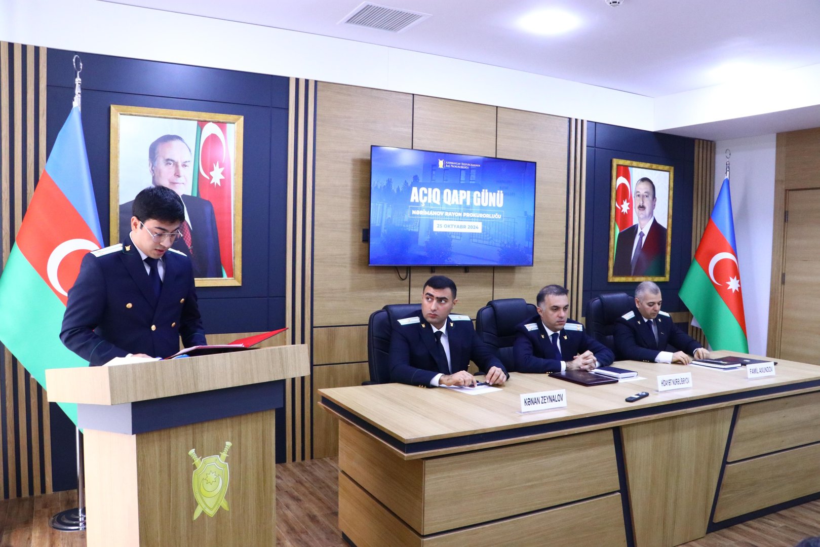 Nərimanov rayon prokurorluğunda “Açıq qapı günü” təşkil edilib (FOTO)