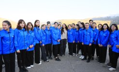Heydər Əliyev Fondunun vitse-prezidenti Leyla Əliyeva Lerikdə ağacəkmə aksiyasında iştirak edib (FOTO)